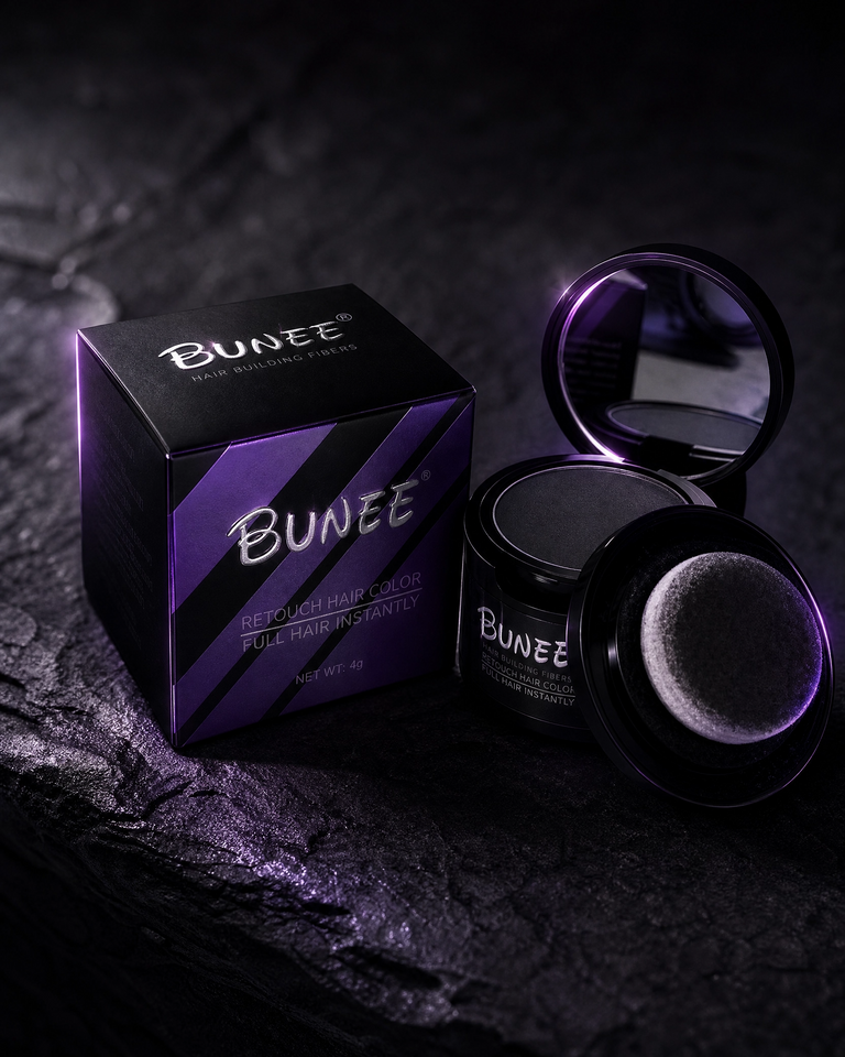 Polvo Corrector Capilar Bunee (Negro)